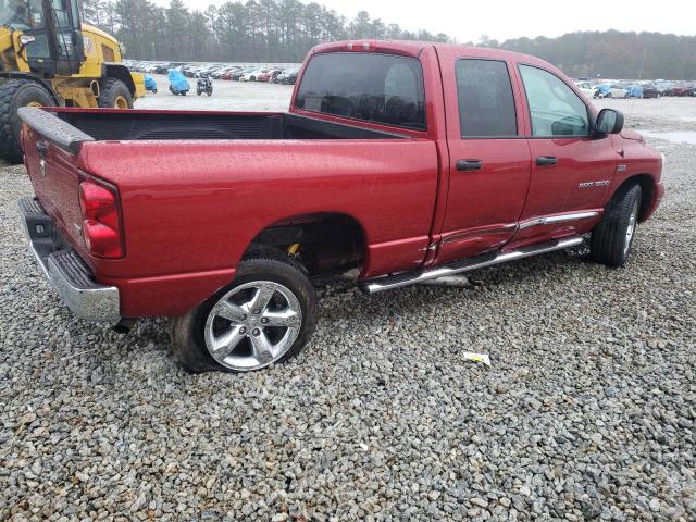 1D7HA18297S202691 - 2007 DODGE RAM 1500 ST MAROON photo 3