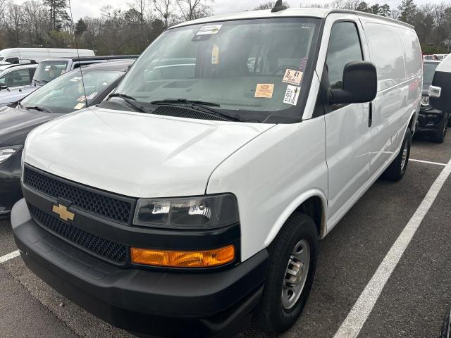 1GCWGAFP2M1154306 - 2021 CHEVROLET EXPRESS G2 WHITE photo 2