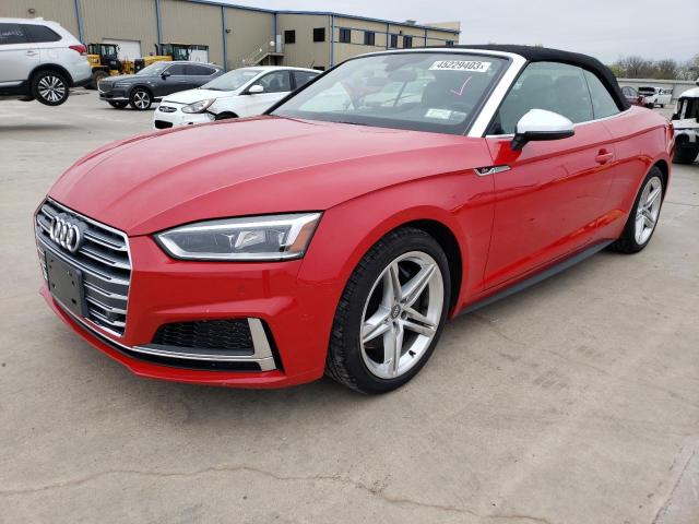 WAUY4GF50JN013318 - 2018 AUDI S5 PREMIUM PLUS RED photo 1