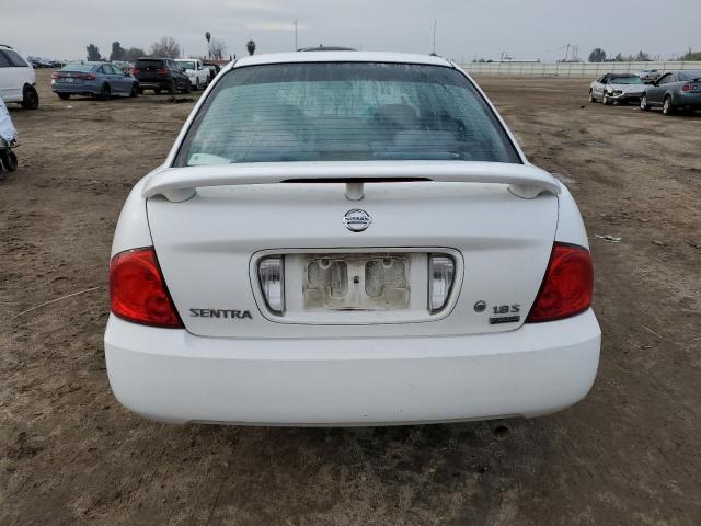 3N1CB51A45L501921 - 2005 NISSAN SENTRA 1.8S WHITE photo 6