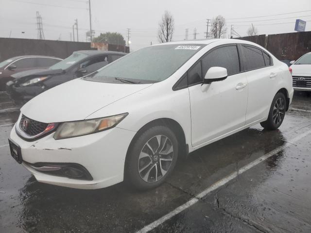 19XFB2F94DE200043 - 2013 HONDA CIVIC EXL თეთრი ფოტო 1