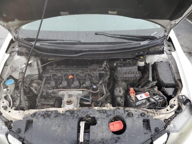 19XFB2F94DE200043 - 2013 HONDA CIVIC EXL თეთრი ფოტო 11