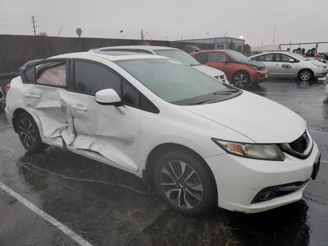 19XFB2F94DE200043 - 2013 HONDA CIVIC EXL თეთრი ფოტო 4