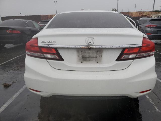 19XFB2F94DE200043 - 2013 HONDA CIVIC EXL თეთრი ფოტო 6