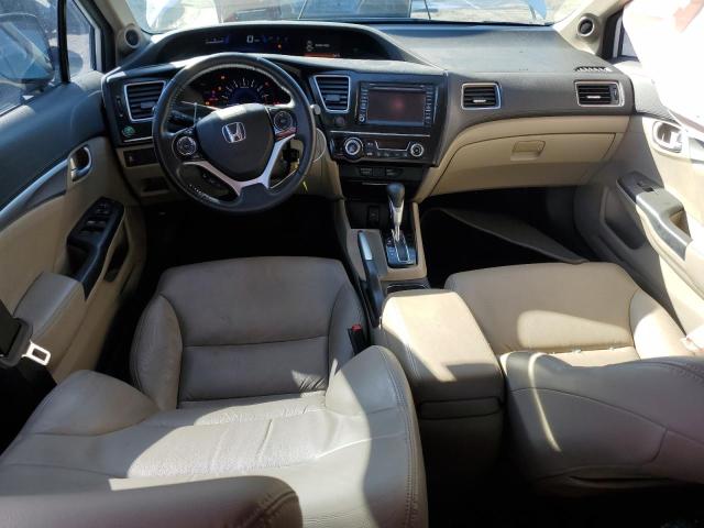 19XFB2F94DE200043 - 2013 HONDA CIVIC EXL თეთრი ფოტო 8