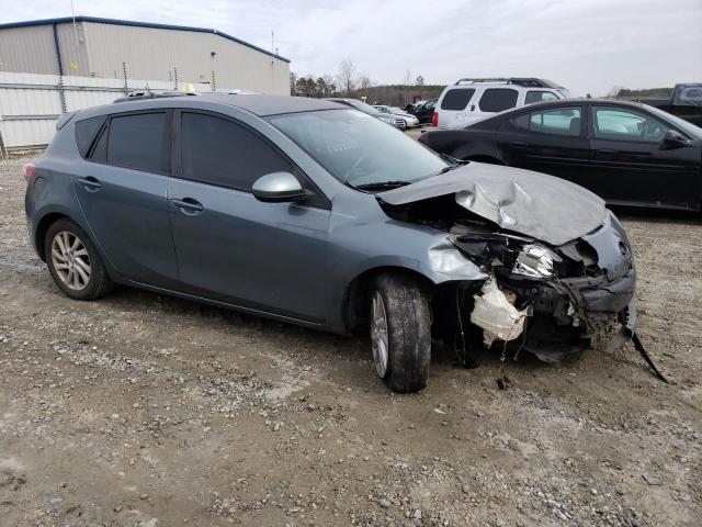 JM1BL1L78C1559602 - 2012 MAZDA 3 I GRAY photo 4