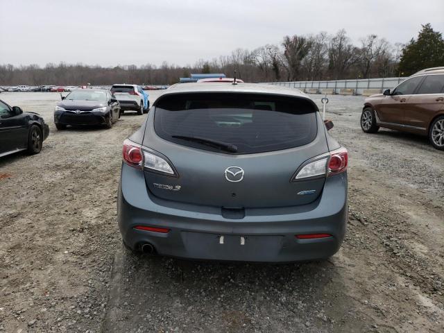 JM1BL1L78C1559602 - 2012 MAZDA 3 I GRAY photo 6