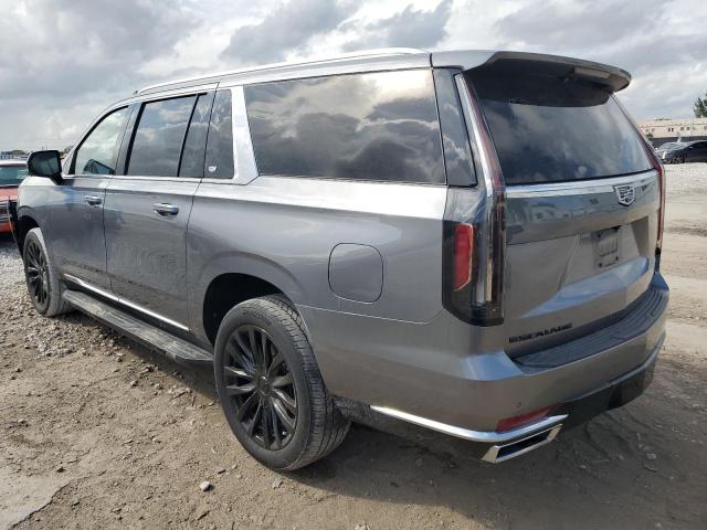 1GYS3JKL0NR314015 - 2022 CADILLAC ESCALADE ESV LUXURY GRAY photo 2