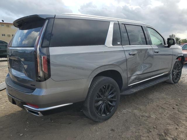 1GYS3JKL0NR314015 - 2022 CADILLAC ESCALADE ESV LUXURY GRAY photo 3
