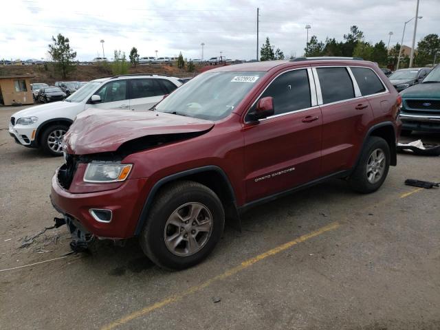 1C4RJFAG4EC140254 - 2014 JEEP GRAND CHER LAREDO BURGUNDY photo 1