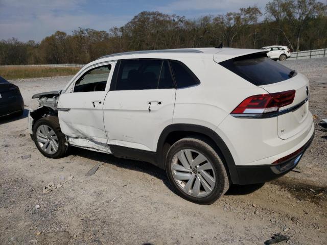 1V2WC2CA8MC226503 - 2021 VOLKSWAGEN ATLAS CROS SE WHITE photo 2