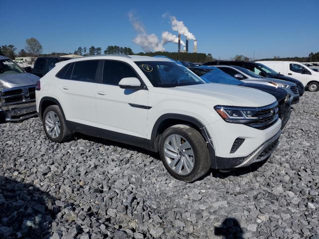 1V2WC2CA8MC226503 - 2021 VOLKSWAGEN ATLAS CROS SE WHITE photo 4