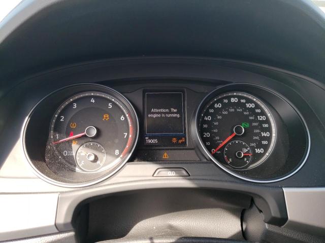 1V2WC2CA8MC226503 - 2021 VOLKSWAGEN ATLAS CROS SE WHITE photo 9