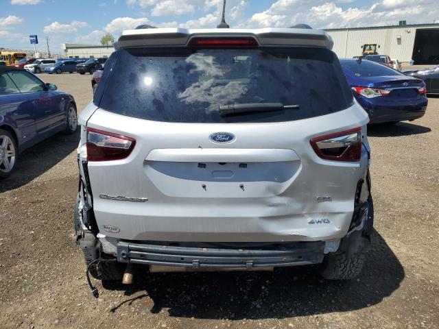 MAJ6S3JL4KC291091 - 2019 FORD ECOSPORT SES SILVER photo 6