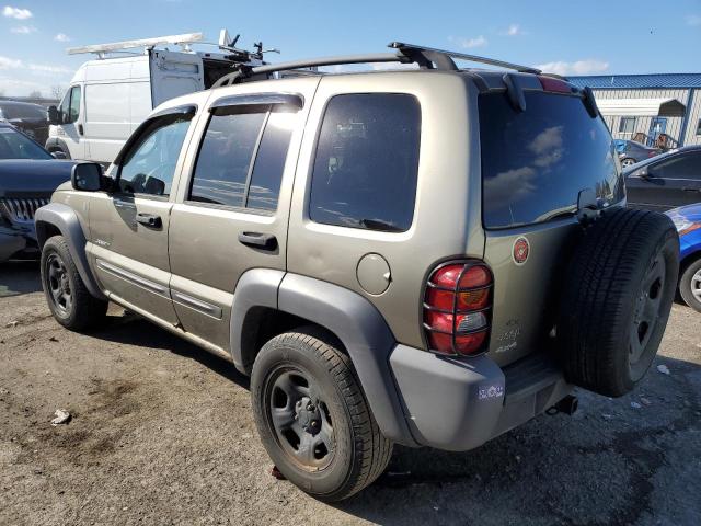 1J4GL48KX4W220648 - 2004 JEEP LIBERTY SPORT GRAY photo 2