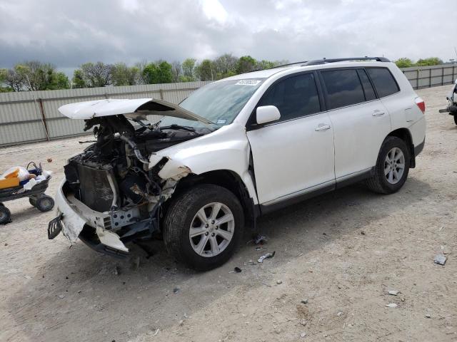 5TDZK3EH8DS122478 - 2013 TOYOTA HIGHLANDER BASE Ақ фото 1