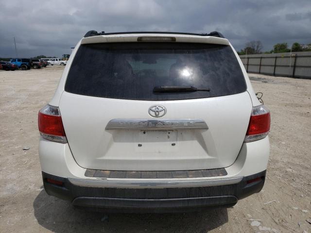 5TDZK3EH8DS122478 - 2013 TOYOTA HIGHLANDER BASE Ақ фото 6