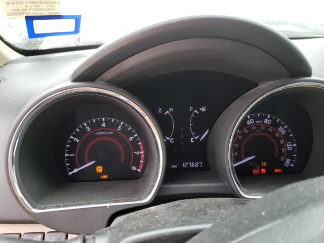 5TDZK3EH8DS122478 - 2013 TOYOTA HIGHLANDER BASE Ақ фото 9