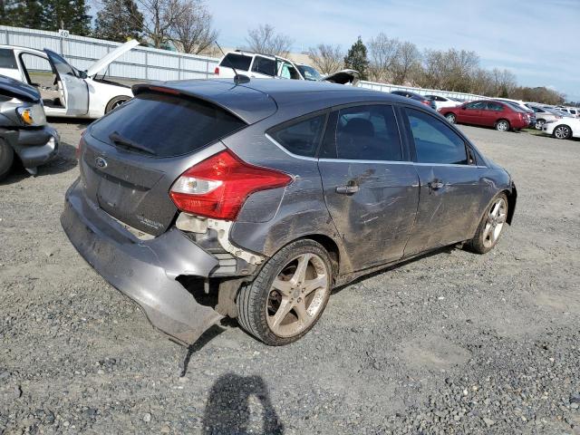 1FADP3N26DL107427 - 2013 FORD FOCUS TITANIUM GRAY photo 3