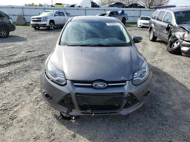 1FADP3N26DL107427 - 2013 FORD FOCUS TITANIUM GRAY photo 5