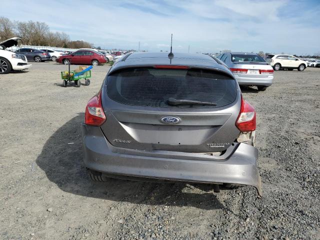 1FADP3N26DL107427 - 2013 FORD FOCUS TITANIUM GRAY photo 6