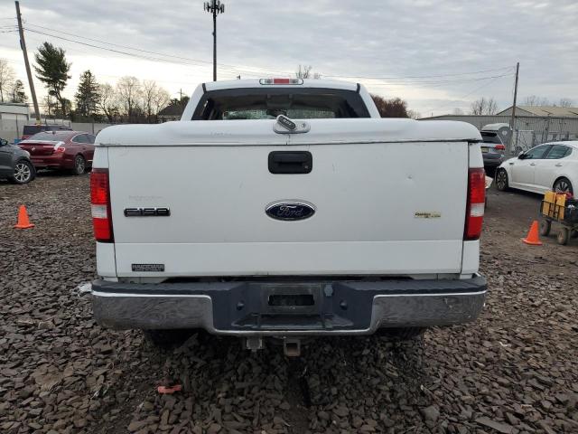 1FTPW14555FA79078 - 2005 FORD F150 SUPERCREW WHITE photo 6