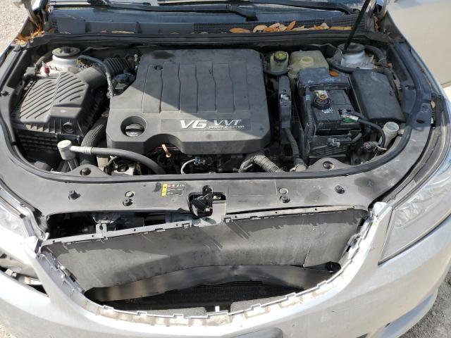 1G4GE5ED6BF329550 - 2011 BUICK LACROSSE CXS SILVER photo 11