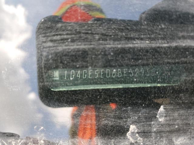 1G4GE5ED6BF329550 - 2011 BUICK LACROSSE CXS SILVER photo 12