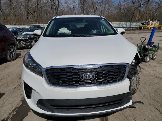 5XYPGDA32KG566183 - 2019 KIA SORENTO L WHITE photo 5