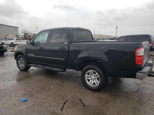 5TBDT44146S534782 - 2006 TOYOTA TUNDRA DOUBLE CAB SR5 BLACK photo 2