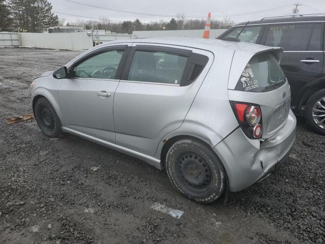 1G1JH6SB5F4160433 - 2015 CHEVROLET SONIC RS SILVER photo 2