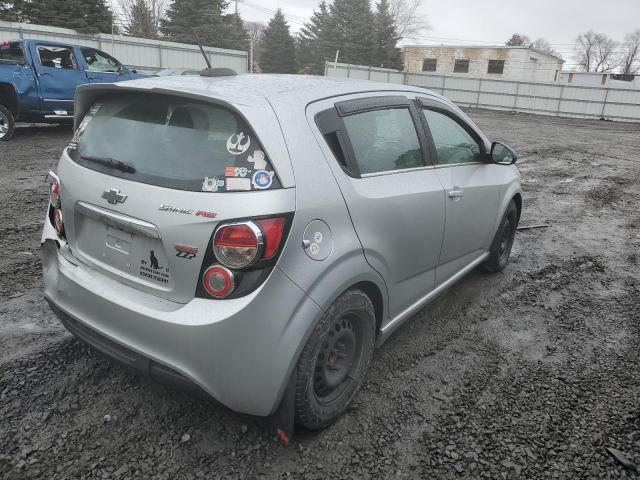 1G1JH6SB5F4160433 - 2015 CHEVROLET SONIC RS SILVER photo 3