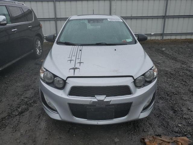 1G1JH6SB5F4160433 - 2015 CHEVROLET SONIC RS SILVER photo 5