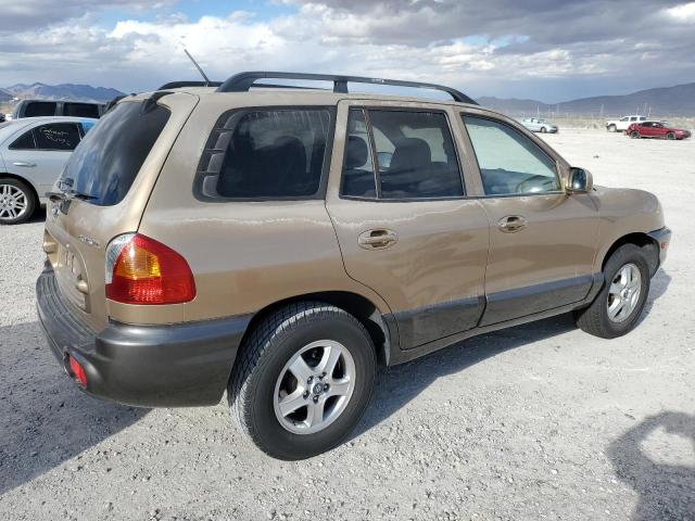 KM8SB12B94U771509 - 2004 HYUNDAI SANTA FE GL GOLD photo 3