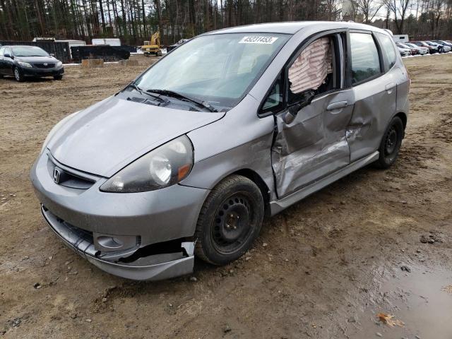 JHMGD386X7S065562 - 2007 HONDA FIT S 银色 照片 1