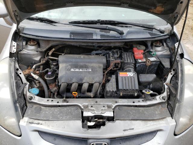 JHMGD386X7S065562 - 2007 HONDA FIT S 银色 照片 11