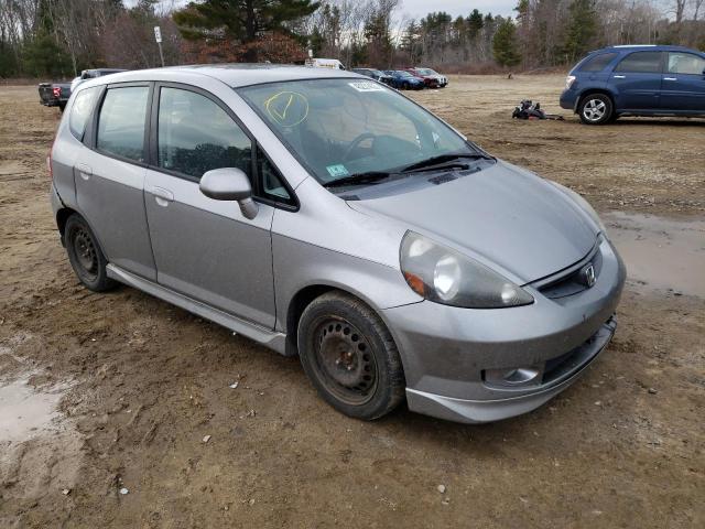 JHMGD386X7S065562 - 2007 HONDA FIT S 银色 照片 4