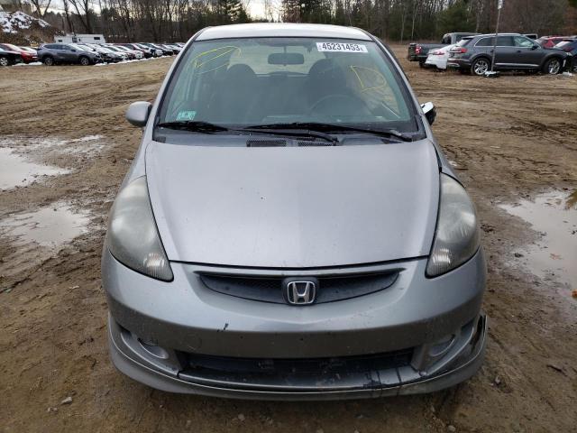 JHMGD386X7S065562 - 2007 HONDA FIT S 银色 照片 5