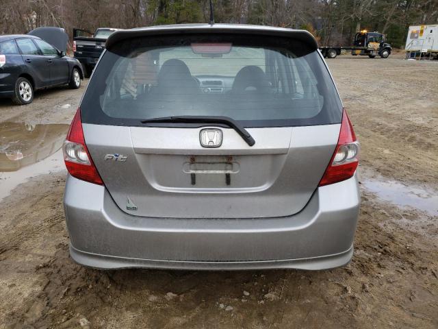 JHMGD386X7S065562 - 2007 HONDA FIT S 银色 照片 6