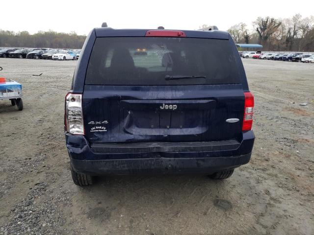 1C4NJRFB0ED769453 - 2014 JEEP PATRIOT LATITUDE BLUE photo 6