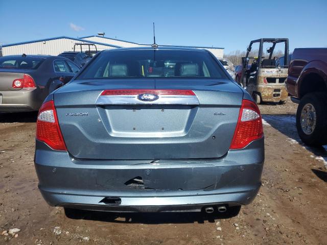 3FAHP0JA3CR338010 - 2012 FORD FUSION SEL GRAY photo 6