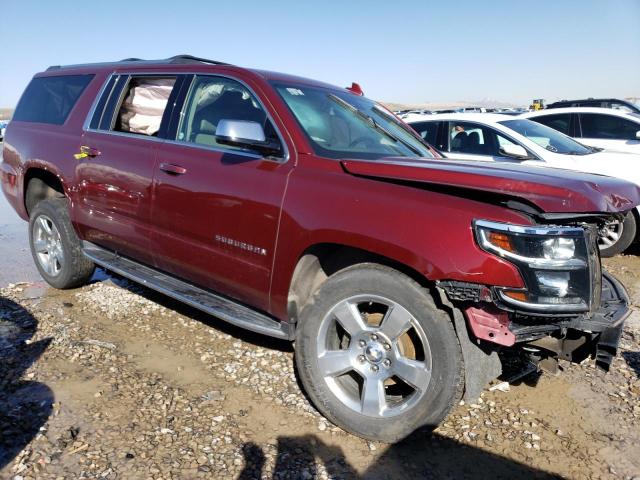 1GNSKJKC2LR212857 - 2020 CHEVROLET SUBURBAN K1500 PREMIER MAROON photo 4