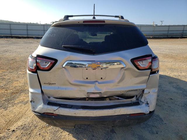 1GNKRFED7DJ102710 - 2013 CHEVROLET TRAVERSE LS SILVER photo 6