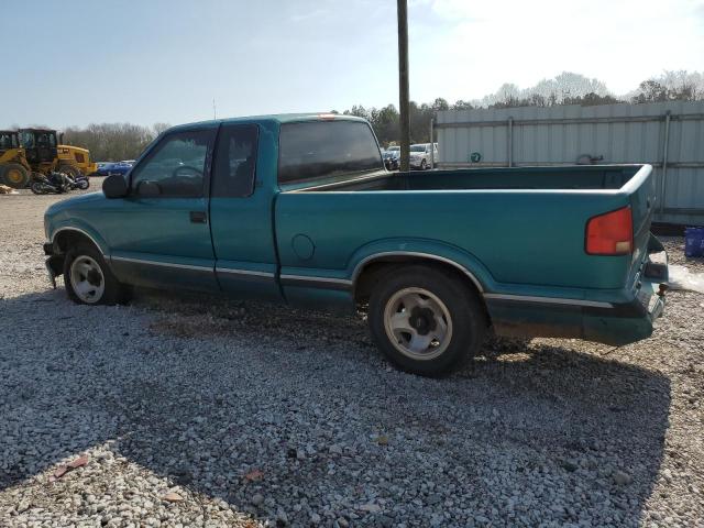 1GCCS19W6R8229317 - 1994 CHEVROLET S TRUCK S10 GREEN photo 2