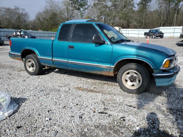 1GCCS19W6R8229317 - 1994 CHEVROLET S TRUCK S10 GREEN photo 4