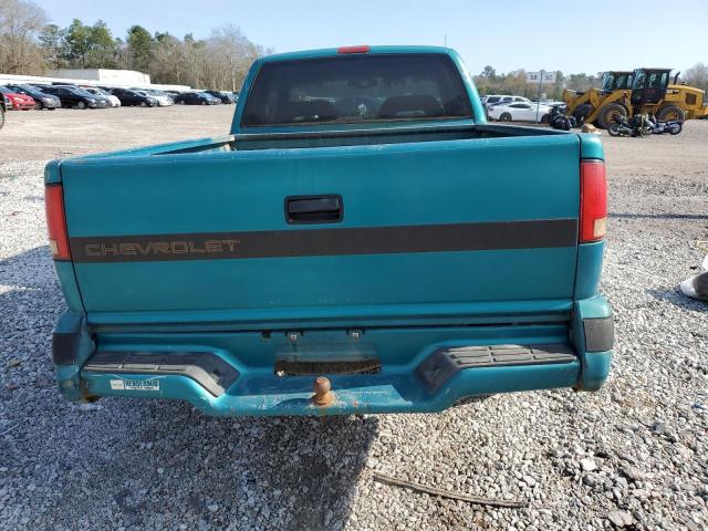 1GCCS19W6R8229317 - 1994 CHEVROLET S TRUCK S10 GREEN photo 6