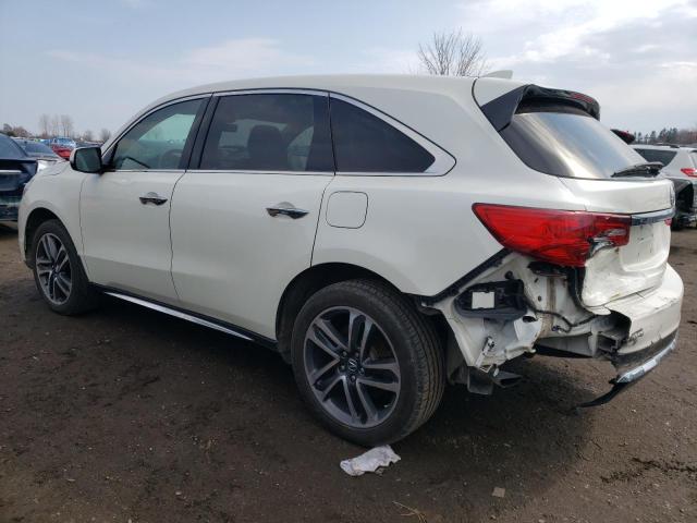 5FRYD4H48HB502904 - 2017 ACURA MDX NAVI WHITE photo 2