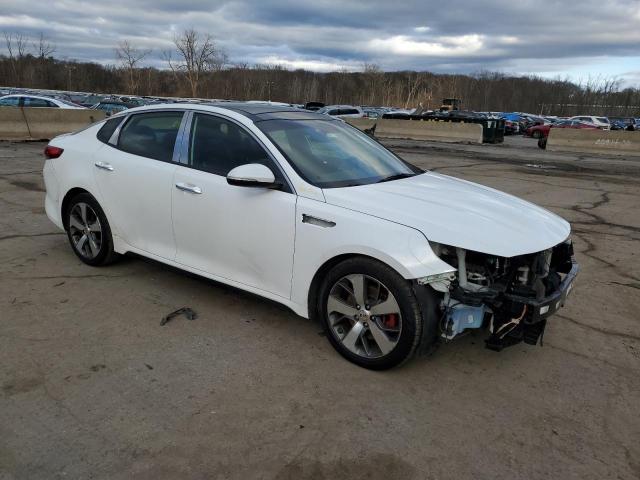 5XXGW4L23GG017188 - 2016 KIA OPTIMA SX WHITE photo 4