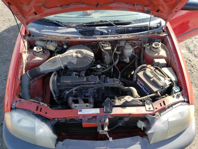 2C1MR226XW6714039 - 1998 CHEVROLET METRO RED photo 11