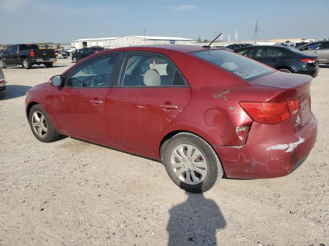 KNAFU4A27A5052278 - 2010 KIA FORTE EX RED photo 2